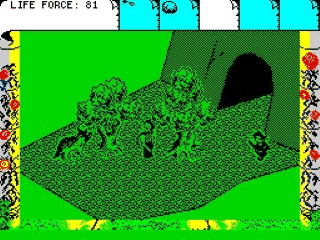 Fairlight II screenshot 3 for ZX Spectrum